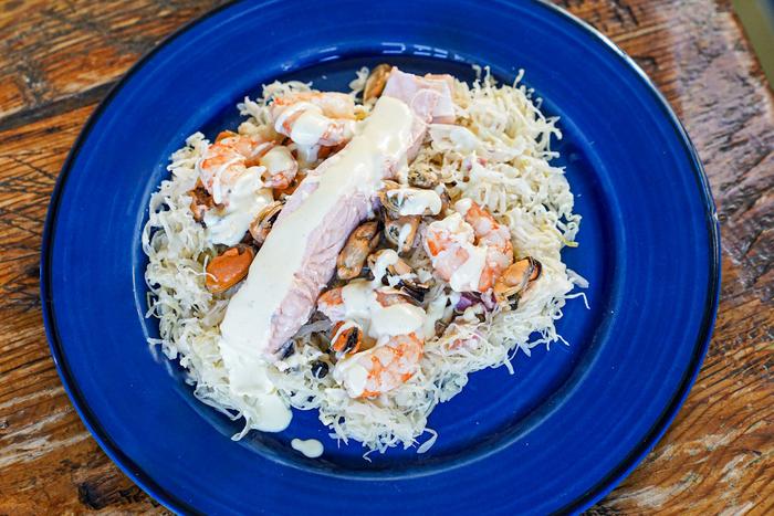 Choucroute de la mer cétogène